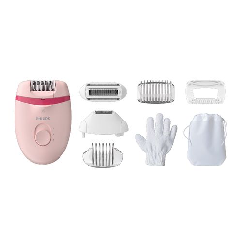 Depiladora Satinelle Essential Philips 6 acc.