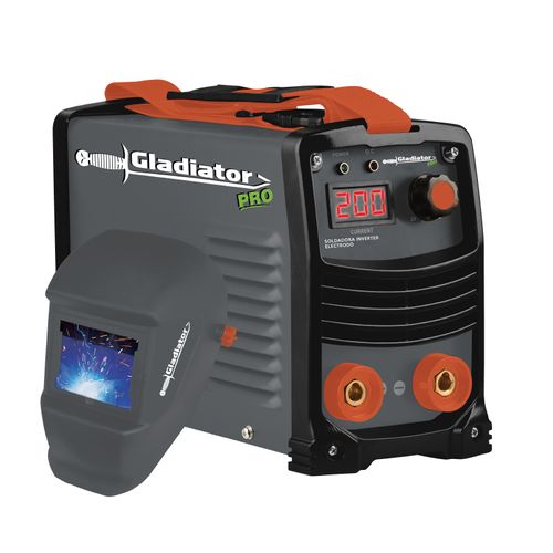 SOLDADORA INVERTER ELECTRODO + MÁSCARA FOTOSENSIBLE GLA PRO