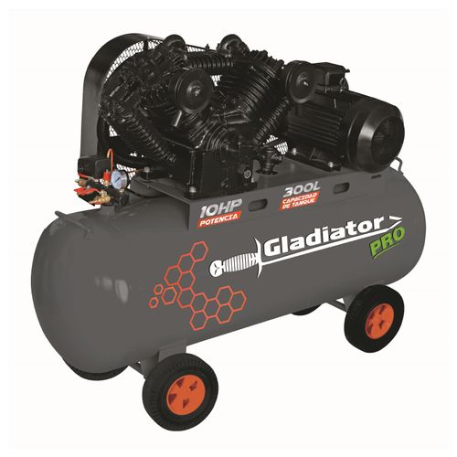 COMPRESOR 300LT 7.5HP GLADIATOR PRO
