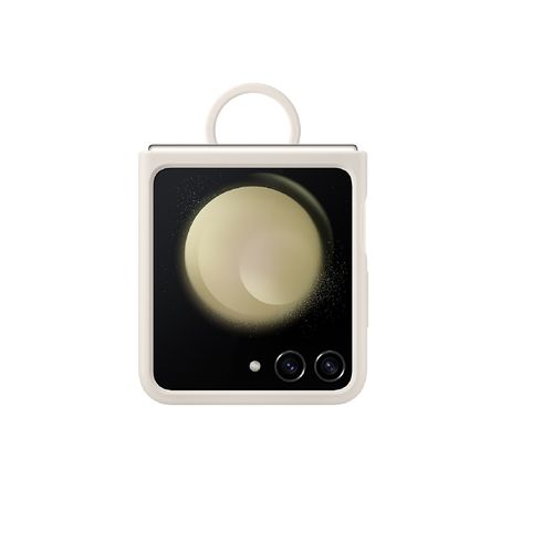 Flip 5 Silicone Case W Ring Beige