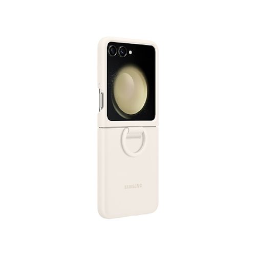 Flip 5 Silicone Case W Ring Beige