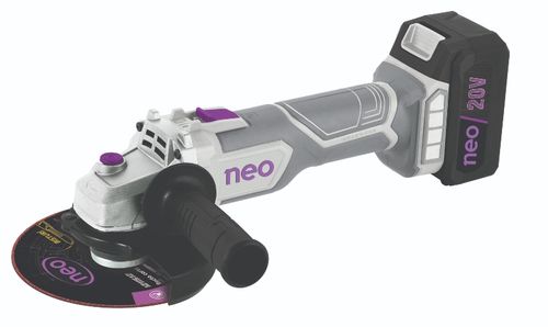 AMOLADORA ANGULAR 20V BRUSHLESS NEO
