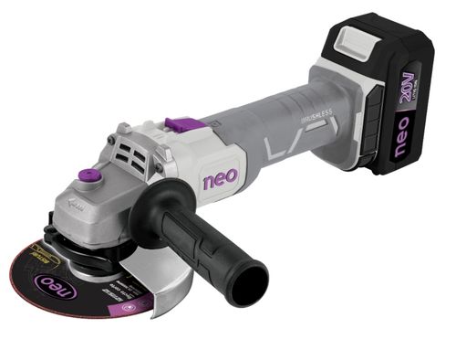 AMOLADORA ANGULAR BRUSHLESS 20V NEO