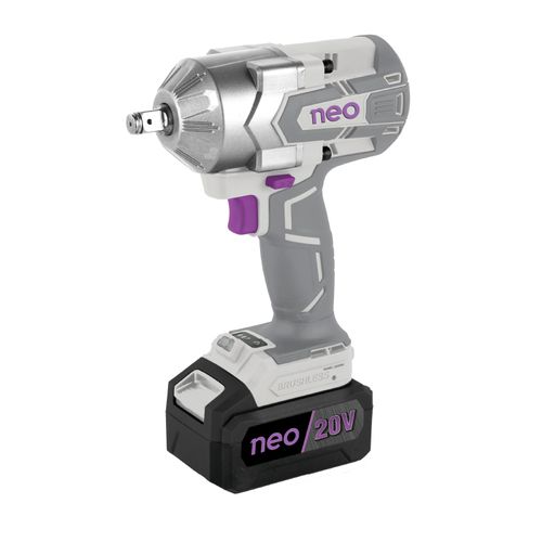 LLAVE DE IMPACTO 20V C/BAT. BRUSHLESS NEO