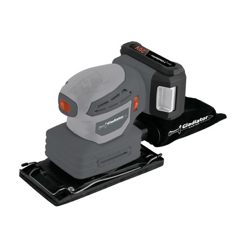 LIJADORA MULTIFUNCIÓN  20V C/BATERÍA  GLADIATOR PRO