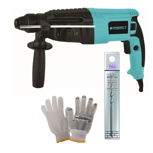 COMBO ROTOMARTILLO RH26M/3/220K + MECHA + GUANTES