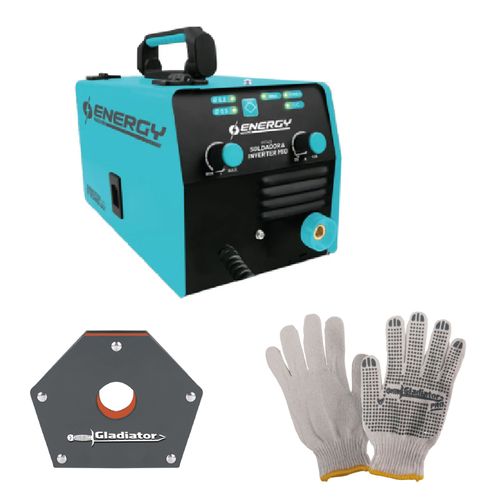 COMBO SOLDADORA + ESCUADRA + GUANTES