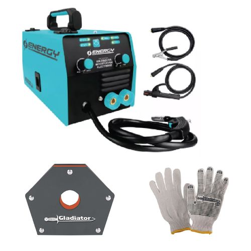 COMBO SOLDADORA + ESCUADRA + GUANTES