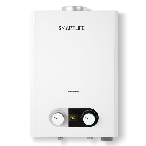 CALENTADOR INSTANTANEO DIGITAL A GAS NATURAL 10l SMARTLIFE