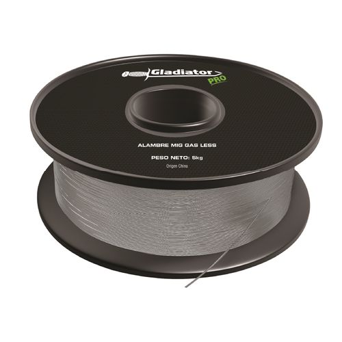 ROLLO ALAMBRE GLADIATOR 5KG 0,8MM GAS LESS