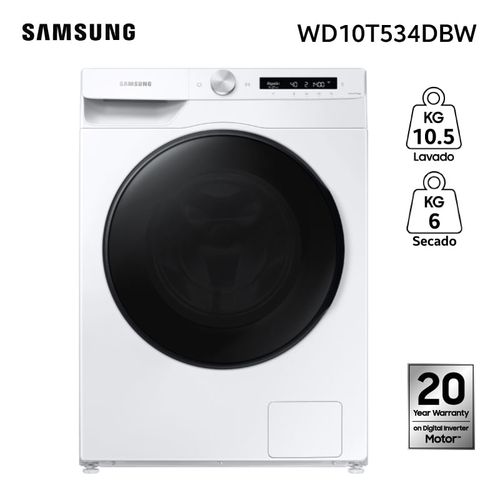 LAVASECARROPAS INVERTER SAMSUNG 10.5/7KG - CAJA DAÑADA