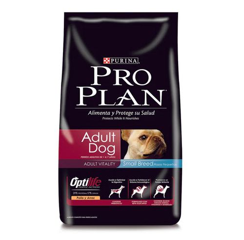 ALIMENTO  PURINA PRO PLAN RAZA PEQUEÑA 3KG