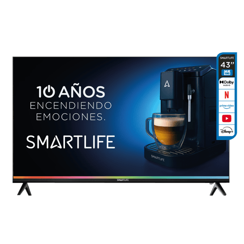LED SMART TV SMARTLIFE  43" FULL HD