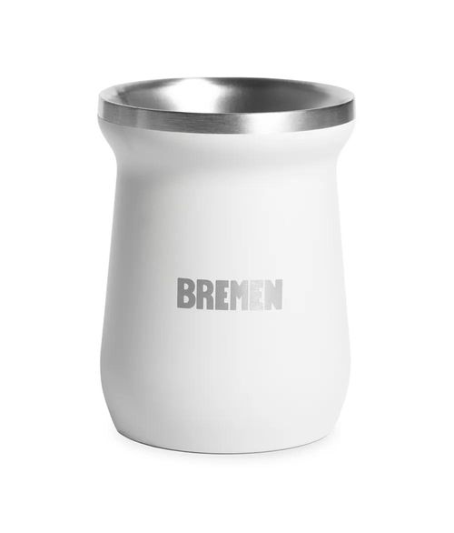 MATE BREMEN 180ML AC.INOX. AZUL