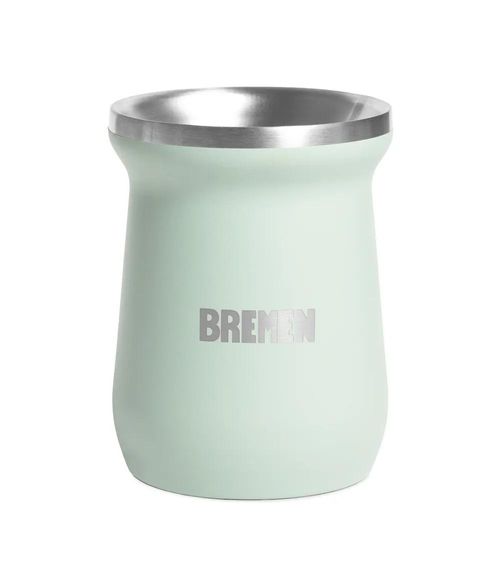 MATE BREMEN 180ML AC.INOX. AZUL