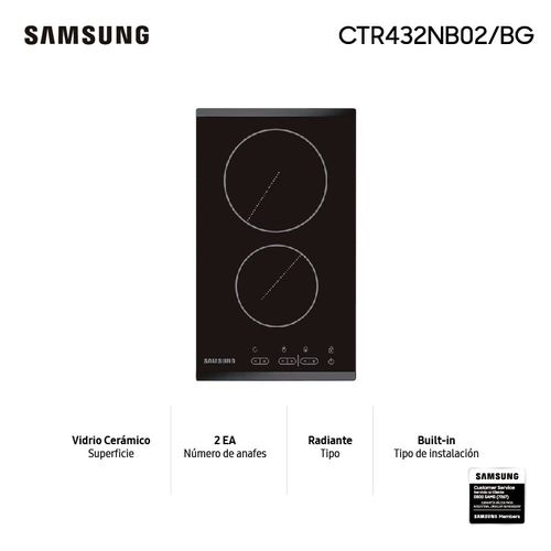 ANAFE ELECTRICO SAMSUNG 2 HORNALLAS