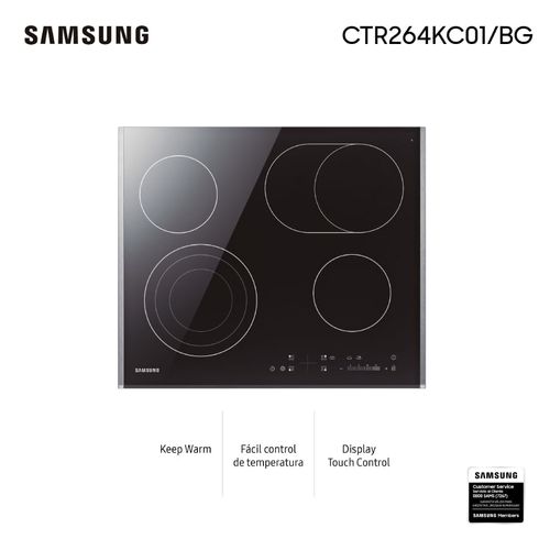 ANAFE ELECTRICO SAMSUNG 4 HORNALLAS