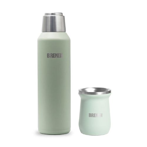 COMBO BREMEN TERMO 1L + MATE - VERDE